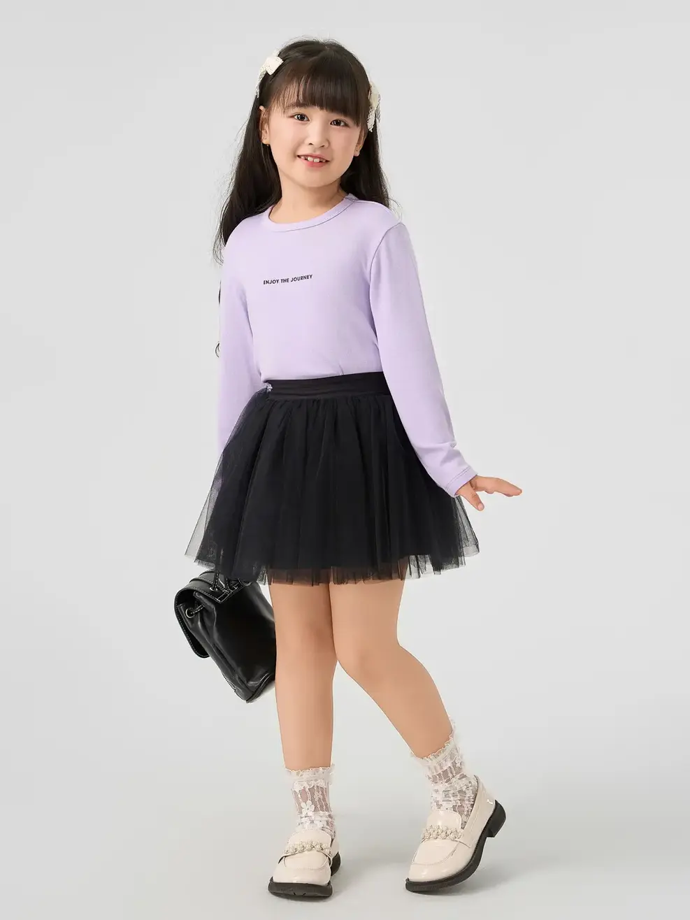 Áo Body Giữ Nhiệt Cổ Tròn In Hình - TÍM 021 - 104