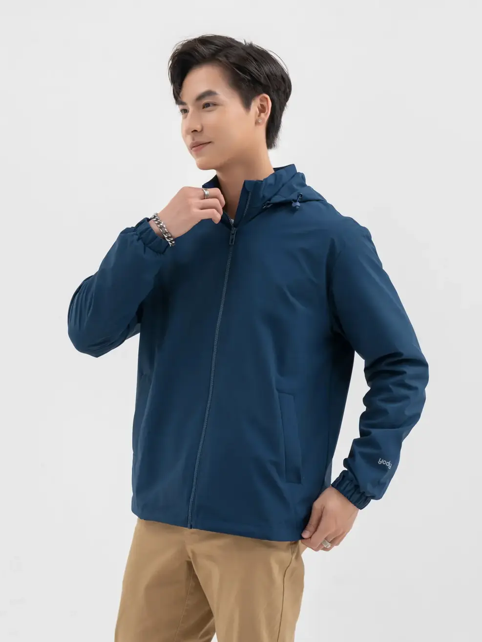 Áo Khoác Nam Gia Đình 3c Pro - Xanh than - M