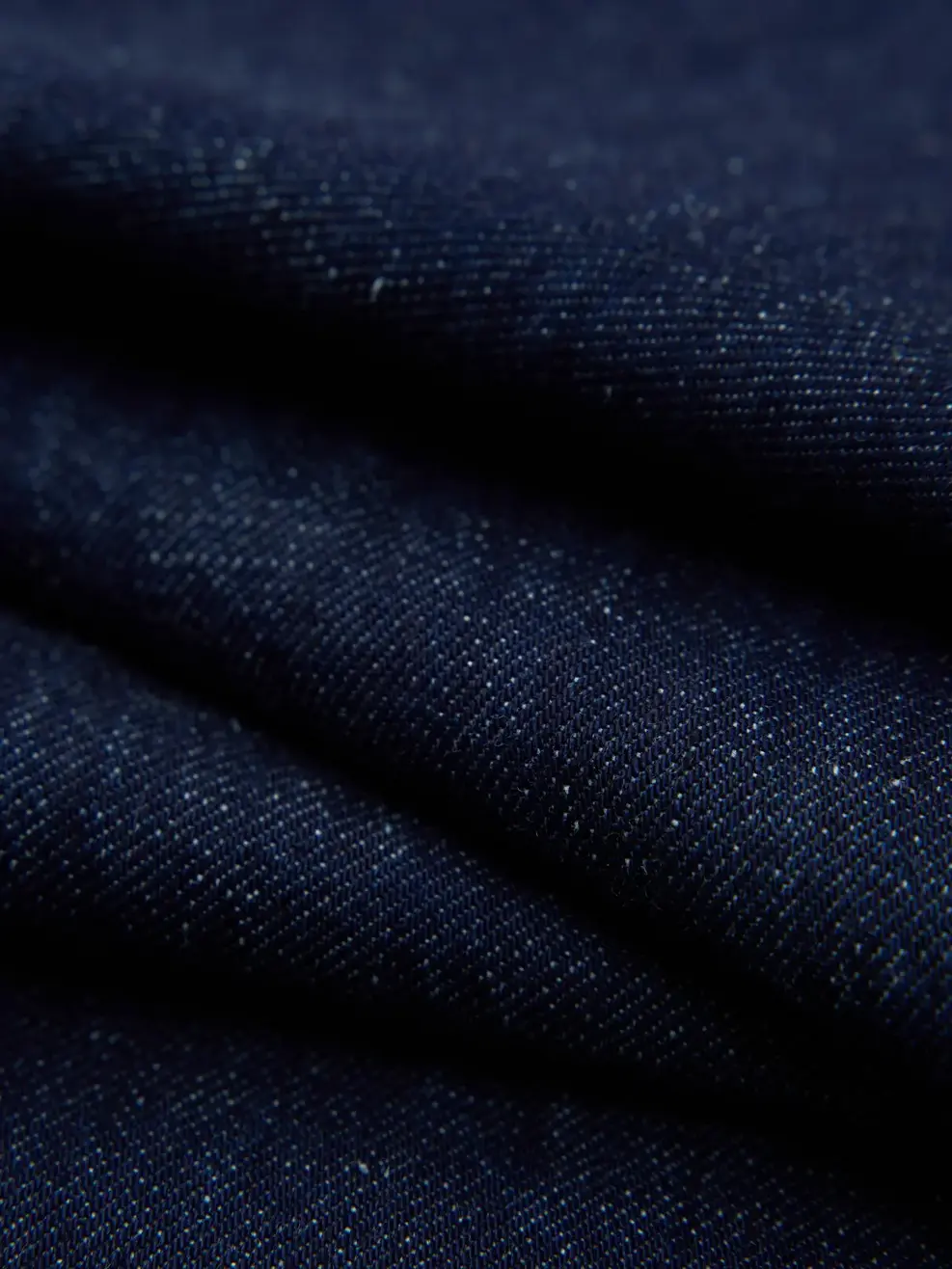 Quần Jeans Suông Gai Xanh - Màu chàm 001 - 26