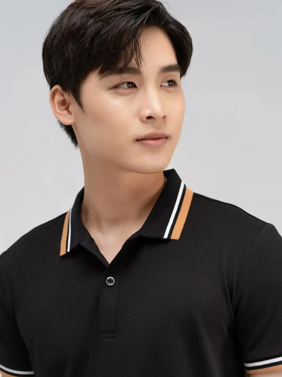 Polo phối bo 02 - Đen - M