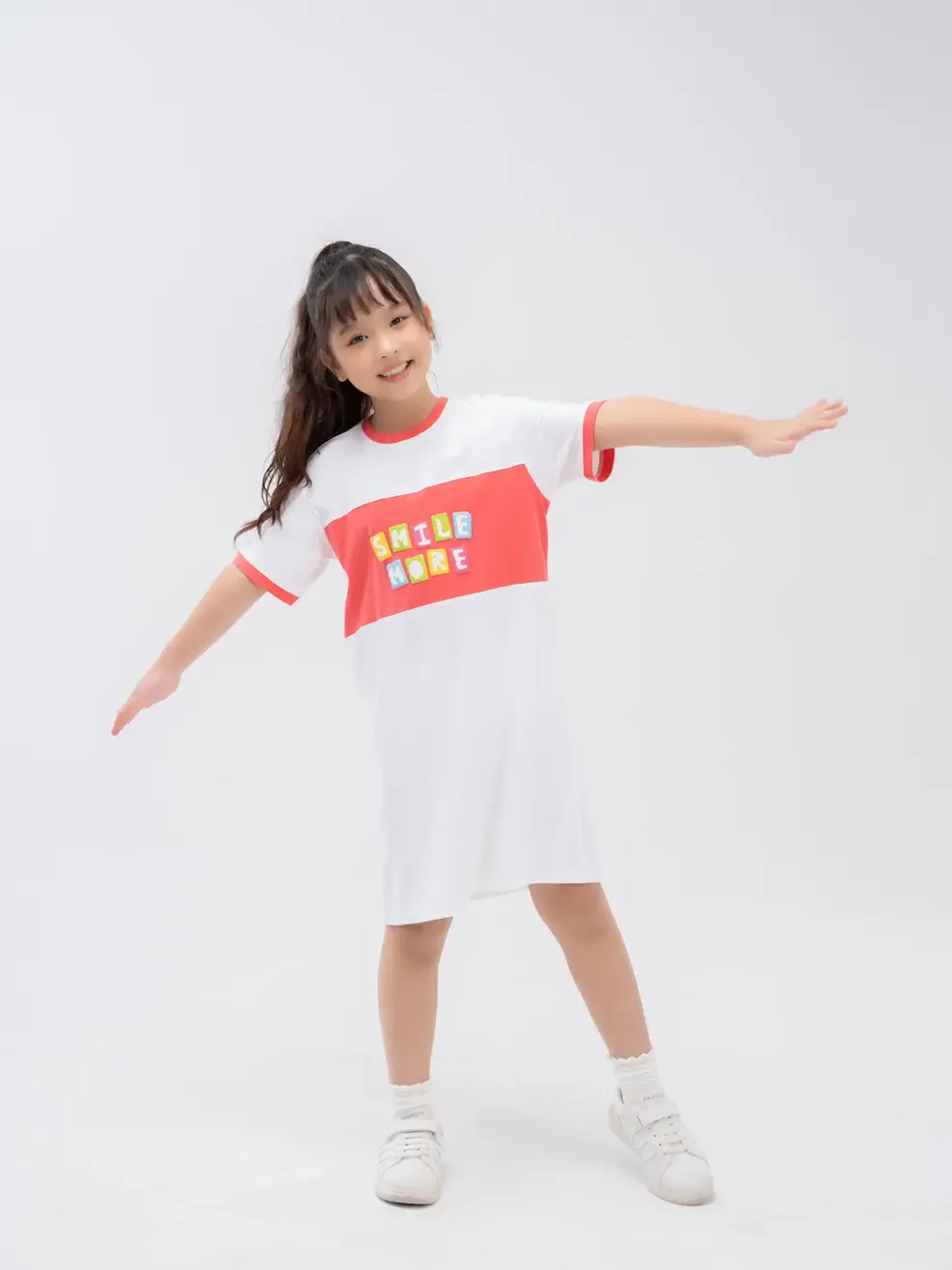 Váy trẻ em Smile More - Hồng - 12