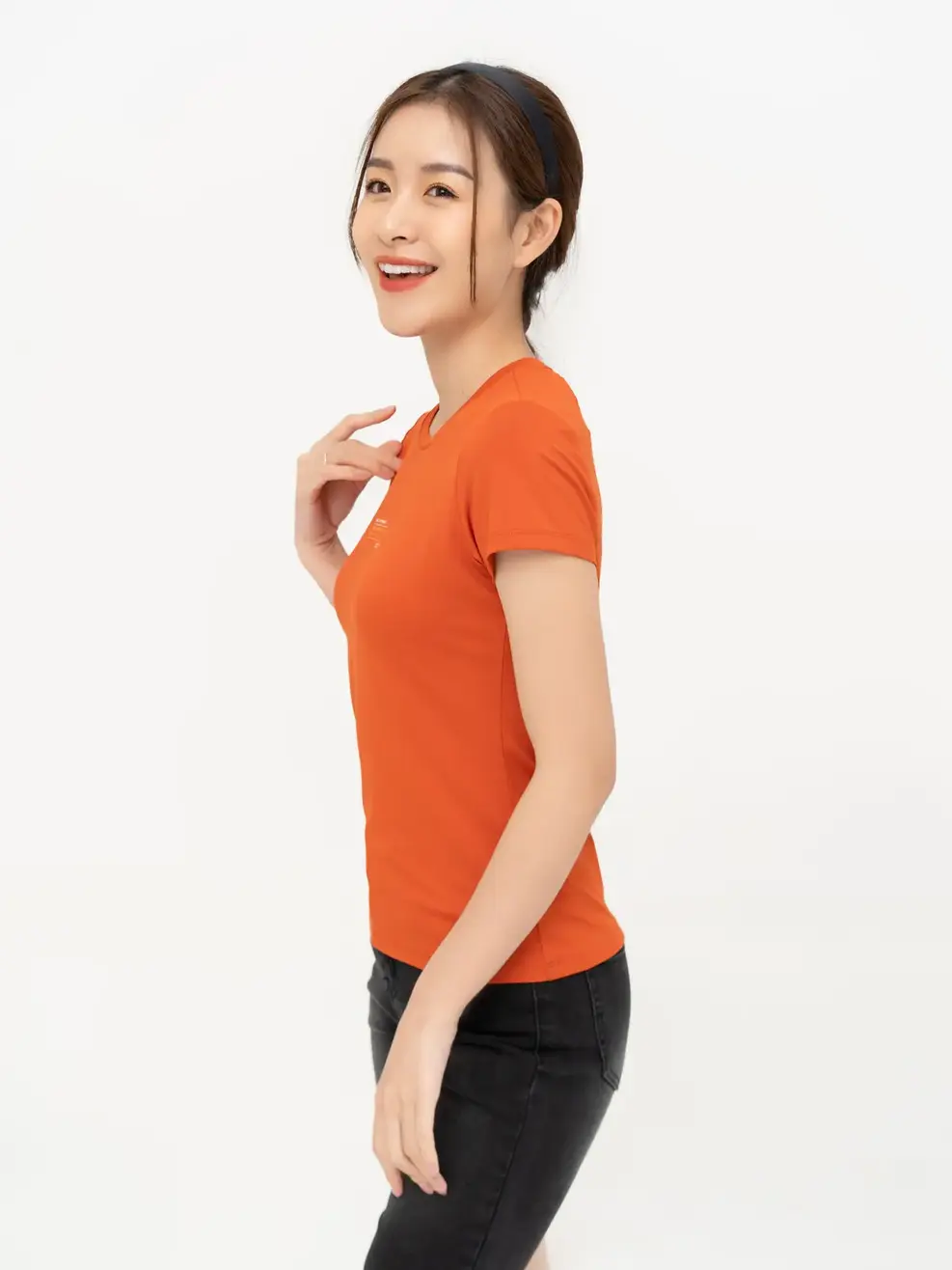 T-shirt Nữ Yody Sport - Cam đất - S