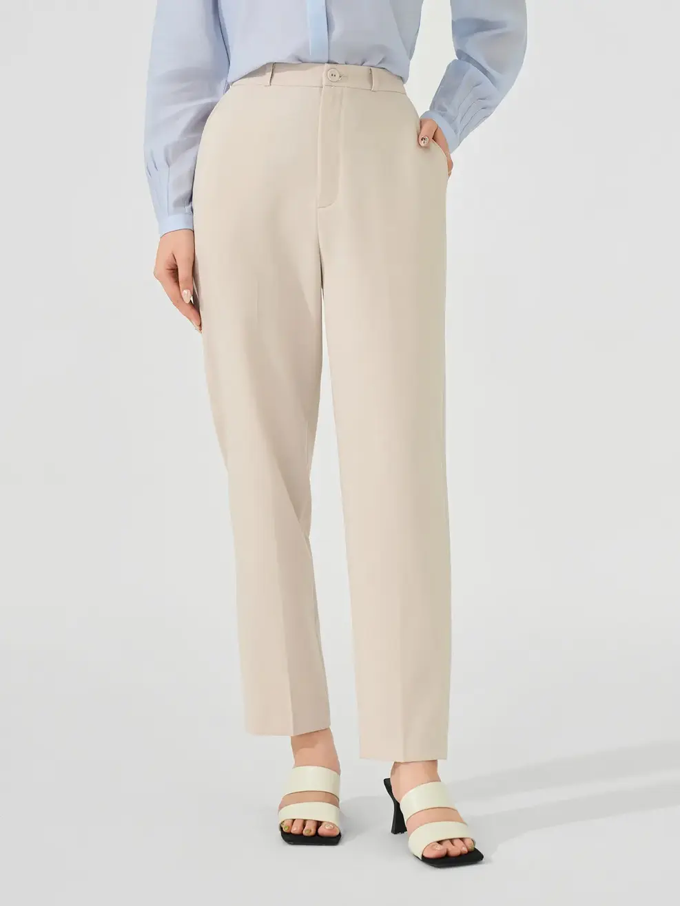 Quần baggy essential - Be 006 - S