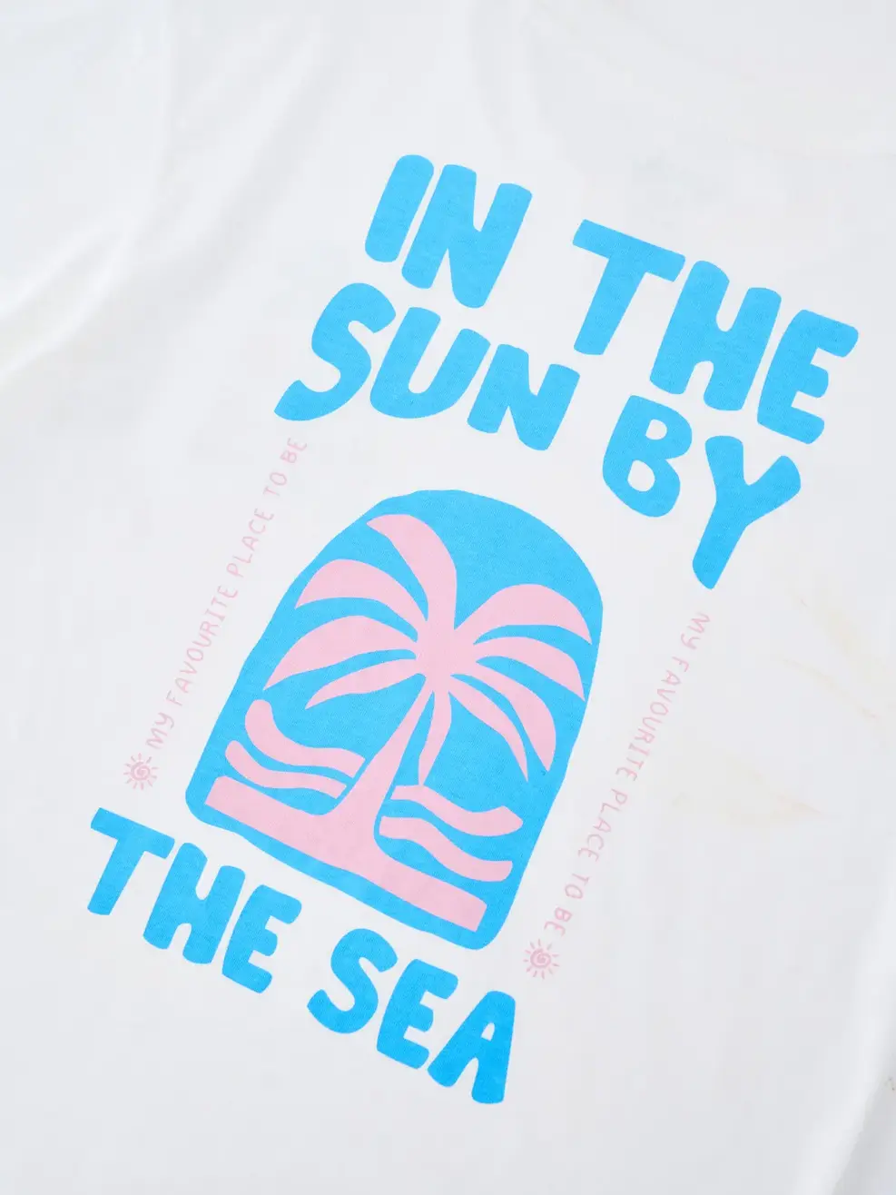 Áo Phông In The Sun - Trắng 001 - 122