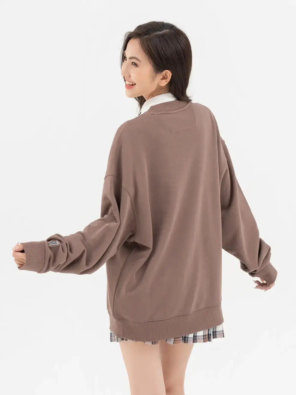 Áo Yoguu Dài Tay Universal Sport - Nâu - 1