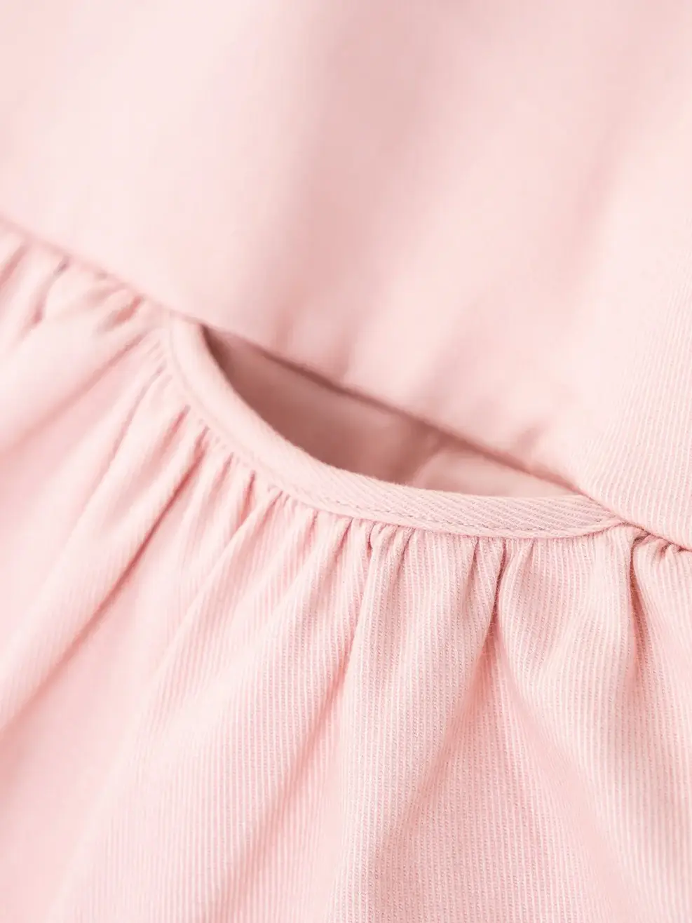 Váy Đông Trẻ Em Yếm Hai Dây - Hồng - 2-3