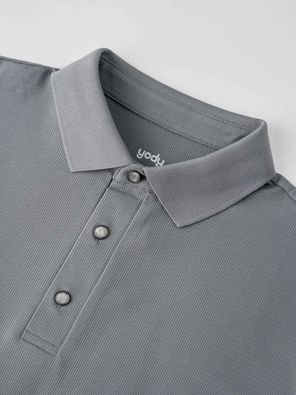 Áo Polo Nam Waffle Siêu Co Giãn - Xám 018 - S
