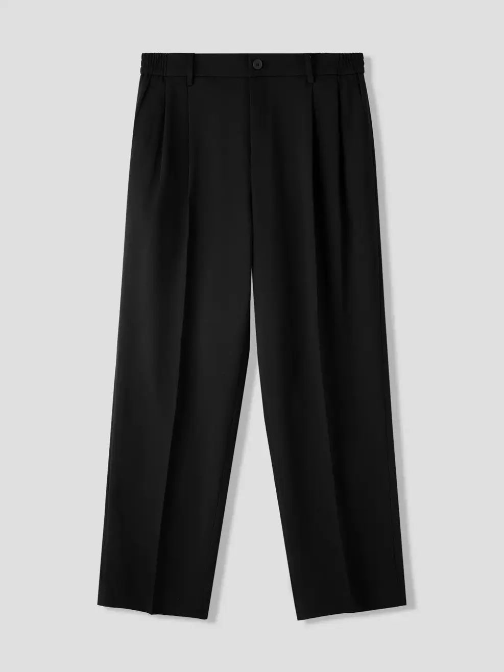 Quần Âu Nam Nam Cạp Chun Daily Pant - Đen 061 - 29