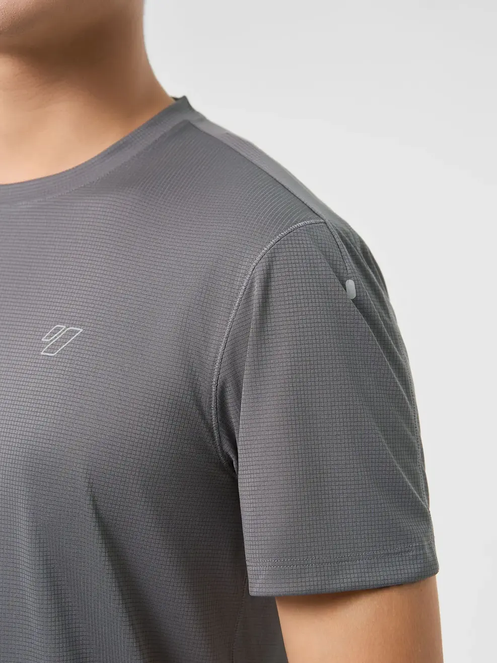 Áo Phông Nam Thể Thao Phản Quang - Than chì 006 - 3XL