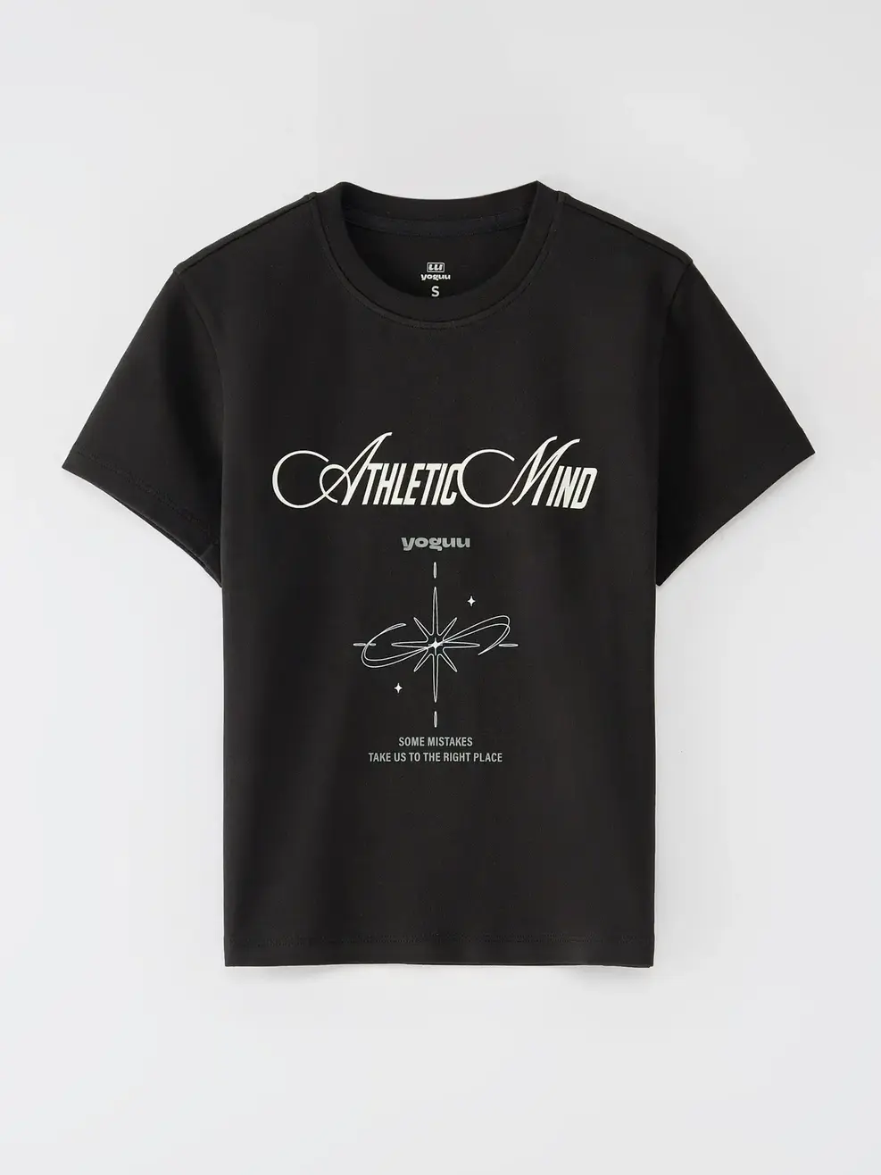 Áo Baby Tee Athletic Mind - Đen - S