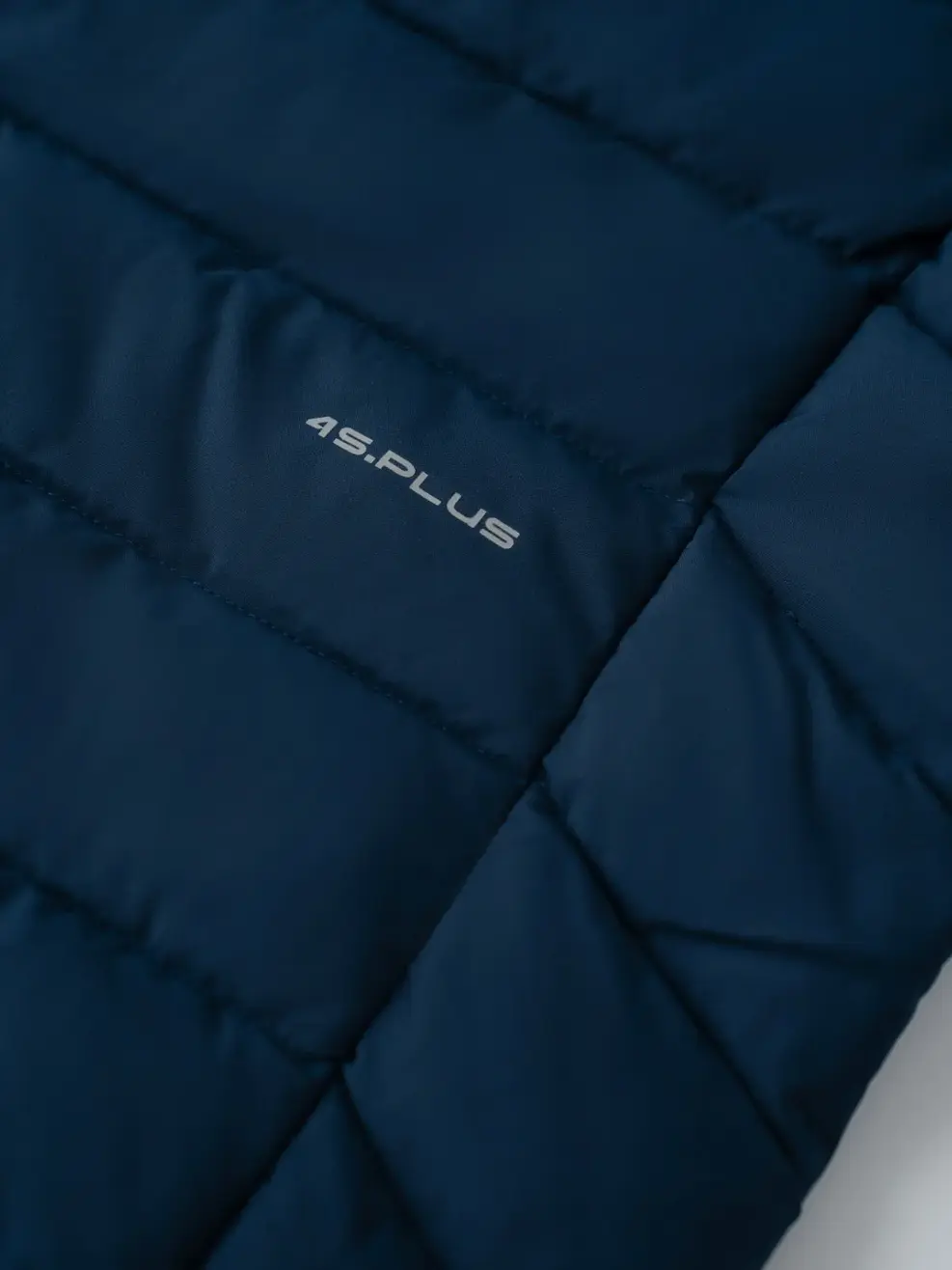 Áo Phao Nam Mũ Ẩn 4S.Plus - Tím Than 006 - M