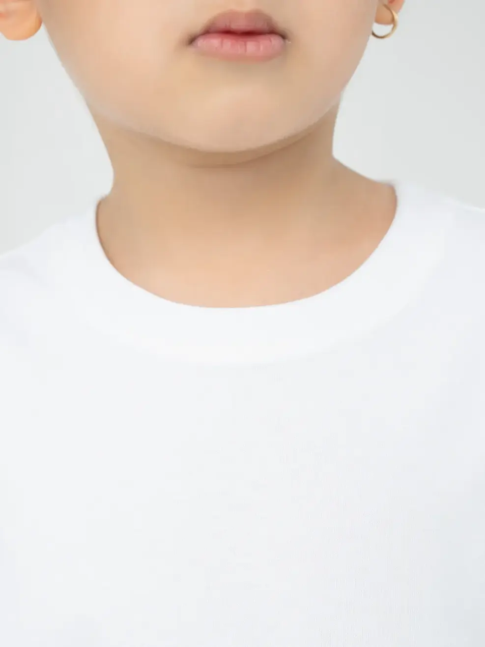 T-shirt Kid Cơ Bản 100% Cotton Bci - Trắng 1 - 2