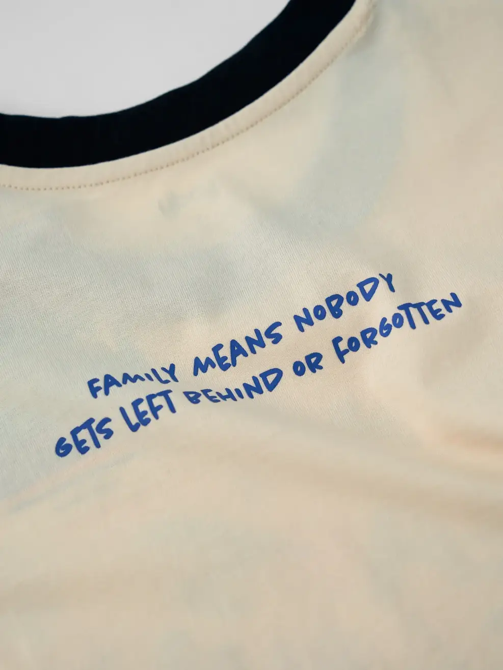 Áo Phông Nữ Stitch Ohana Means Family - Be 009 - S