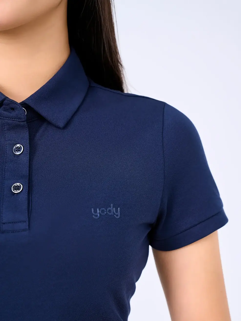 Polo Nữ Gia Đình - Navy - M