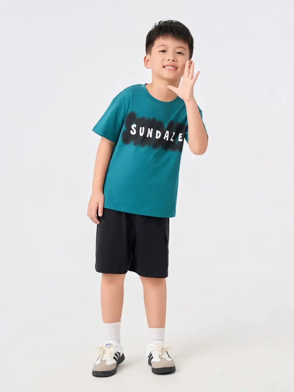 Bộ Đồ Bé Trai Sundaze - Xanh Lá 145 - 110