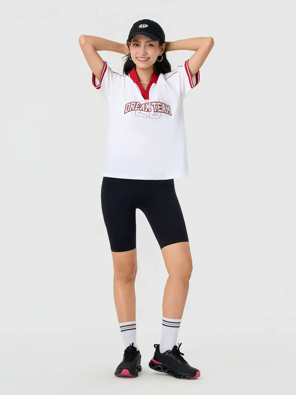 Áo Polo Dream Team - Trắng 001 - S