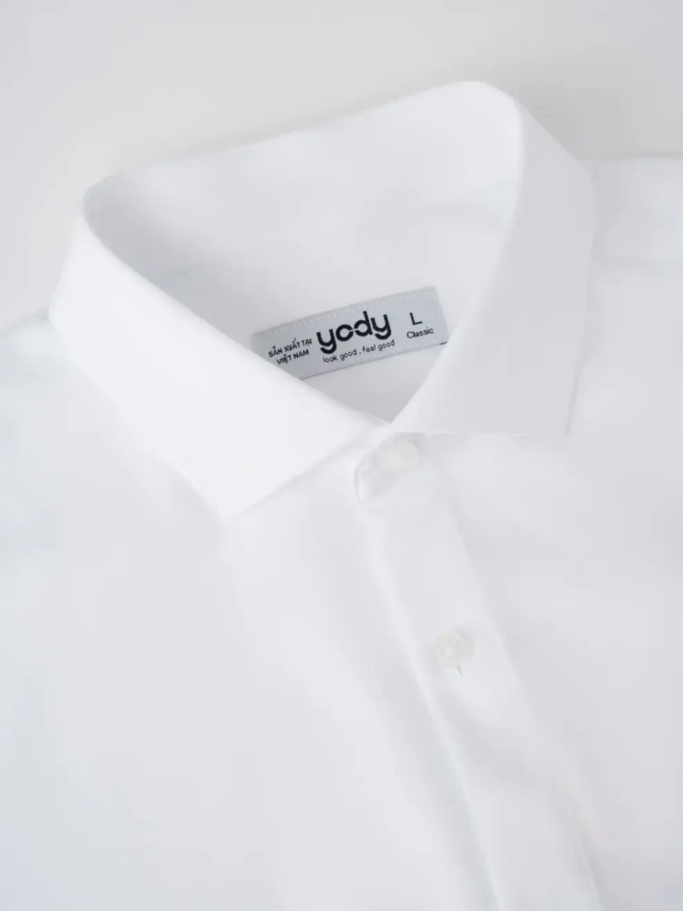 Áo Sơ Mi Nam Cộc Tay Nano Chống Nhăn Khử Mùi (SCM4033) - Trắng 033 - M
