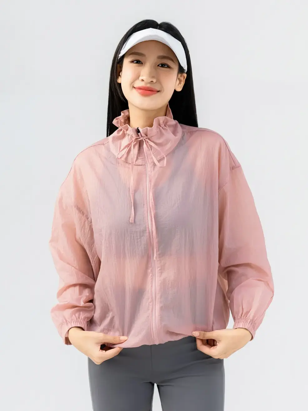 Áo Khoác Thể Thao Nữ Siêu Nhẹ (skn7004) - HỒNG 109 - XL