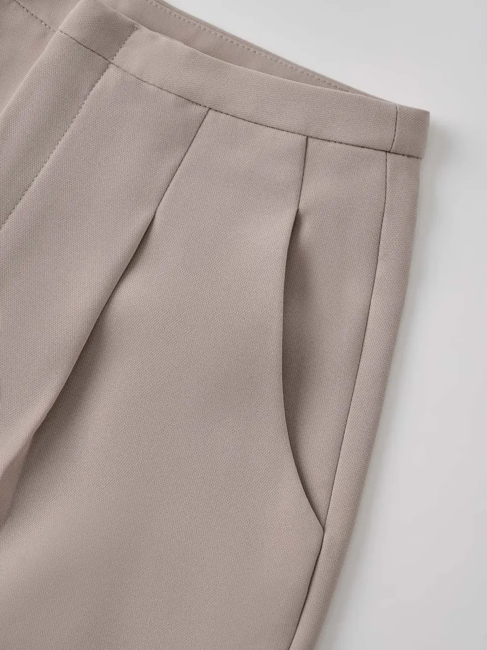 Quần Baggy Nữ Ly Trước - GHI BE 4 - S