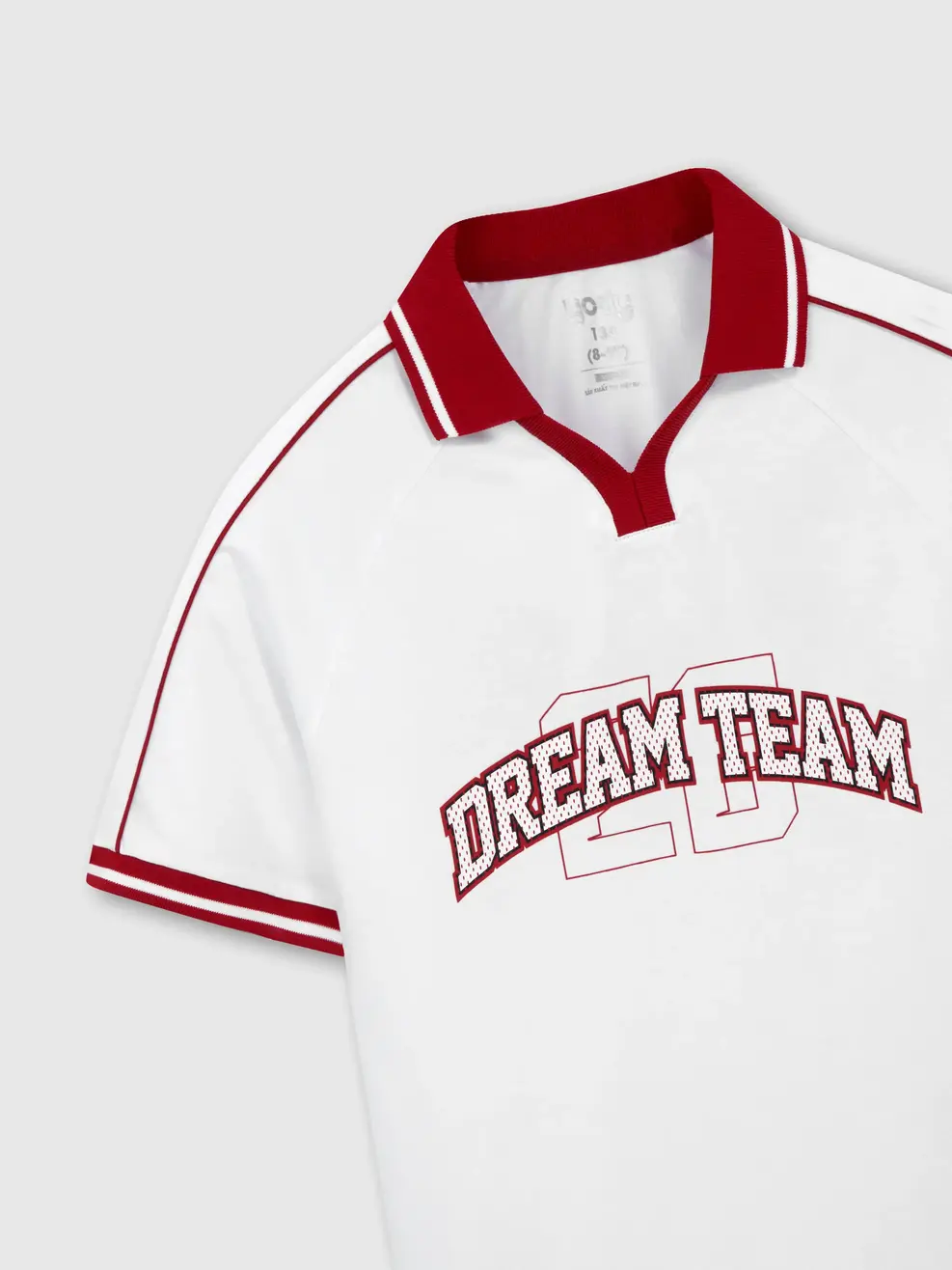 Áo Polo Dream Team - Trắng 001 - 98