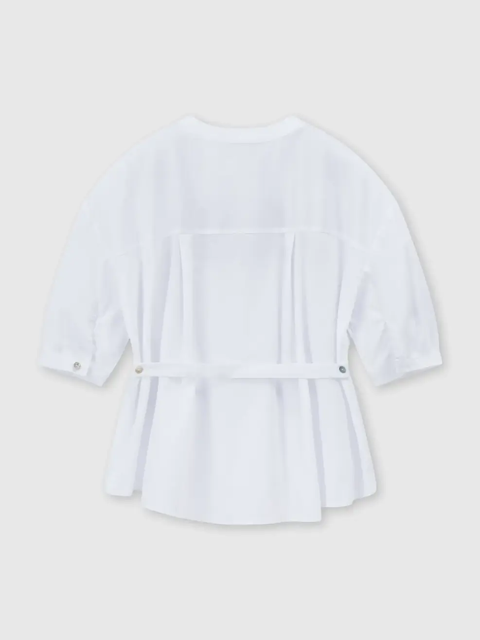 Áo Sơ-mi Ngắn Tay loosefit cocoon  collection - Trắng 001 - S