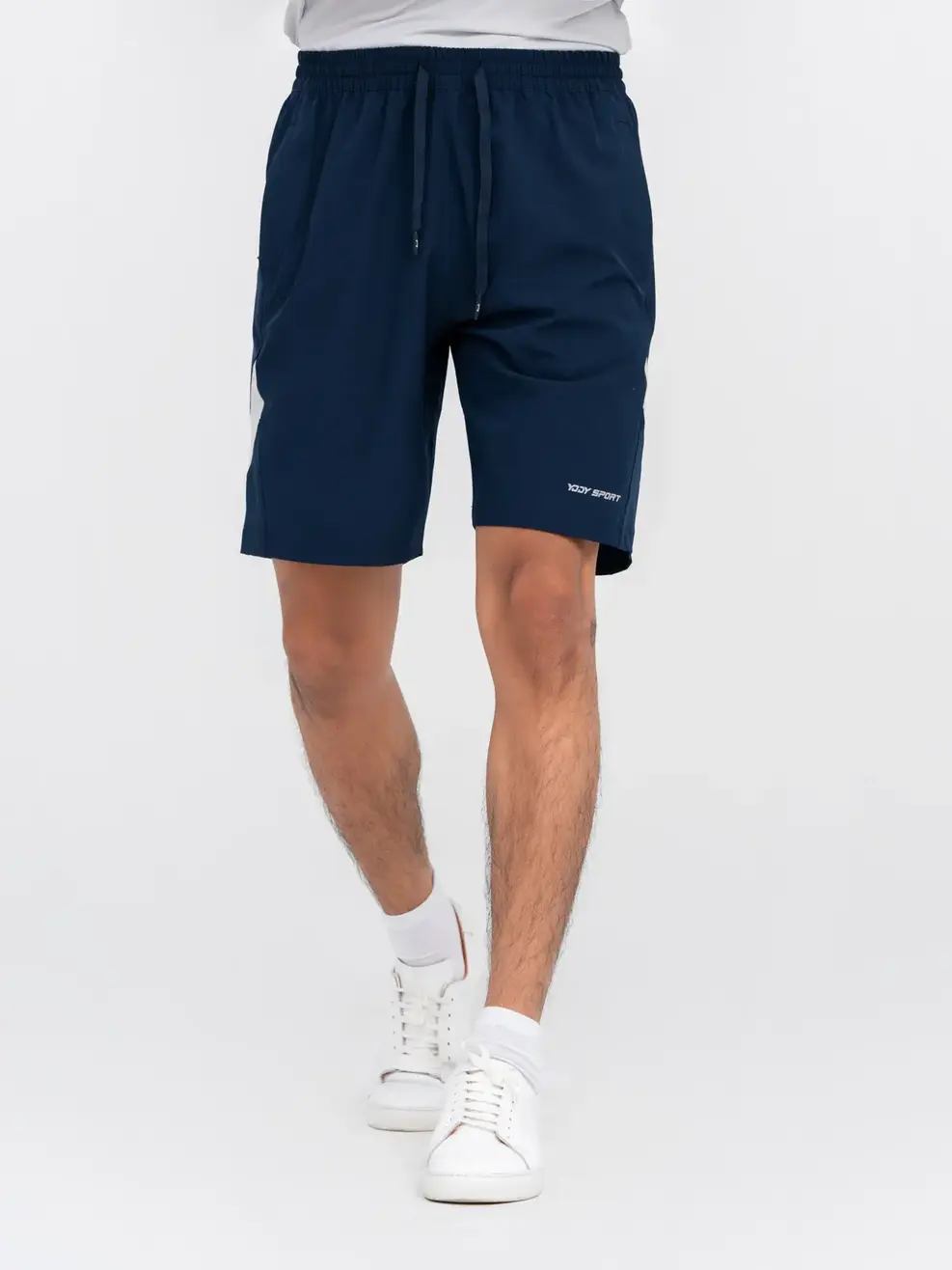 Quần Short Thể Thao Nam Phối Sườn - Tím Than 1 - 29