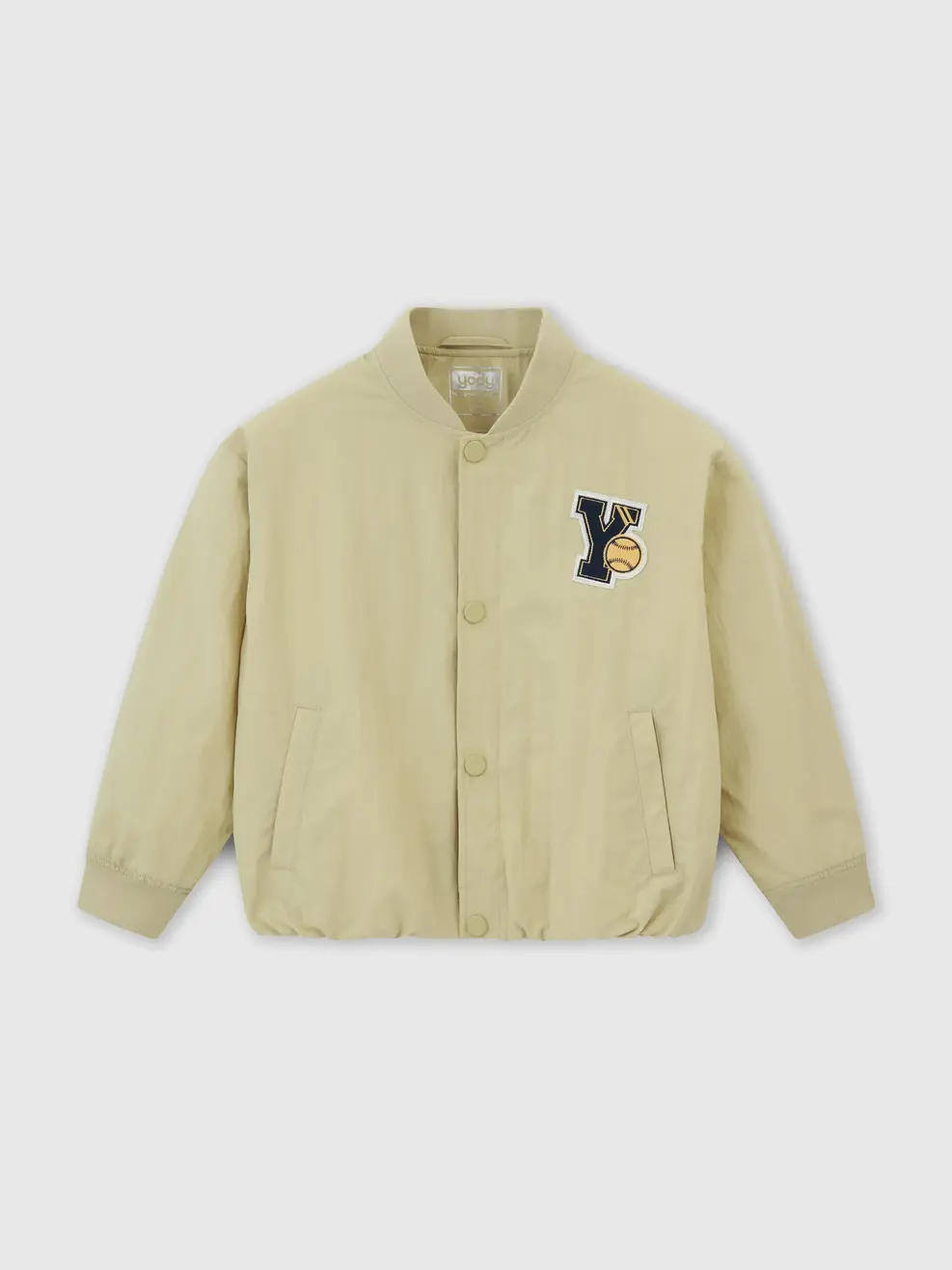 Áo Khoác Kids Bomber Đính Sticker - Vàng 067 - 110