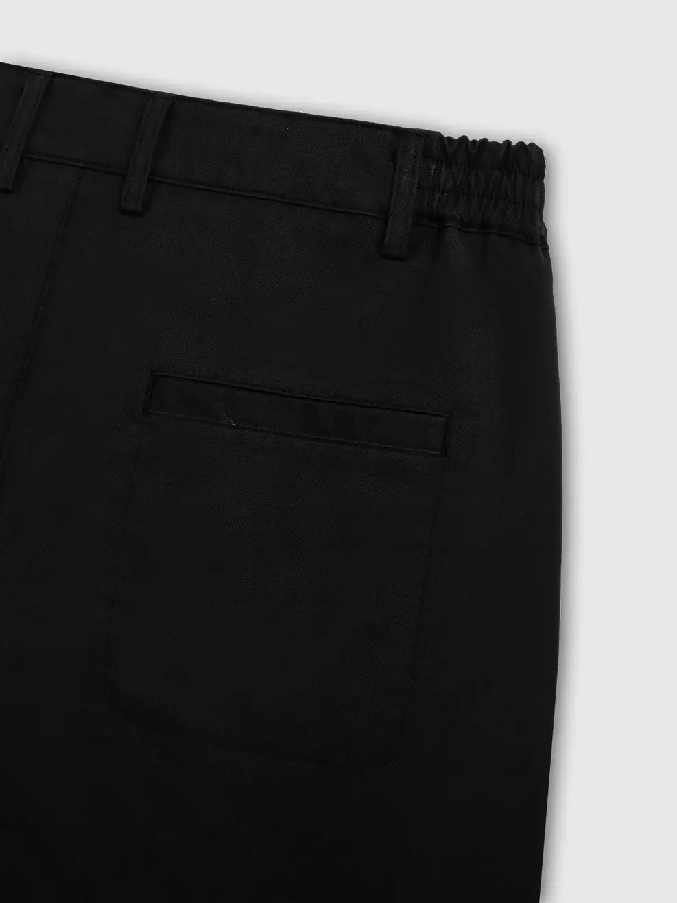 Quần Khaki nam cạp chun phom suông rộng - ĐEN 002 - 29