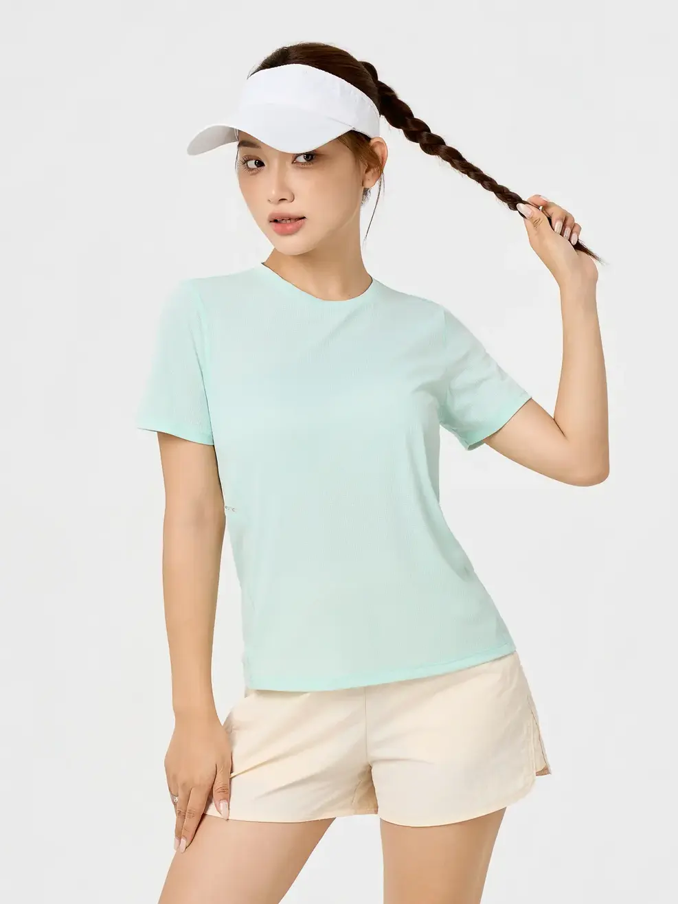 Áo Phông Thể Thao Dáng Suông Siêu Nhẹ -  Xanh Lá 201 - S