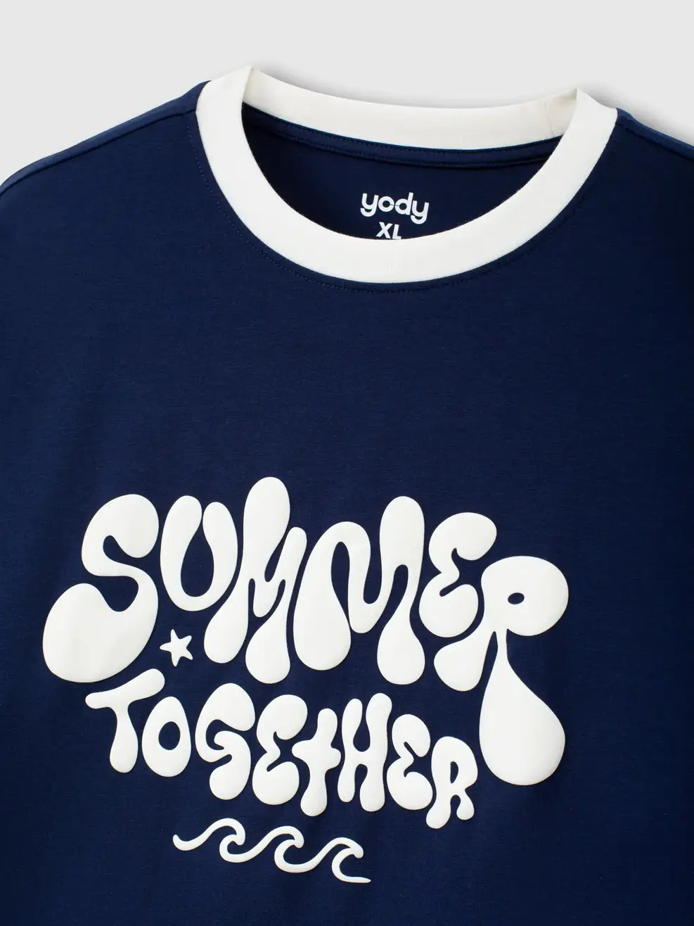 Áo Phông Summer Together - Tím Than 058 - XL