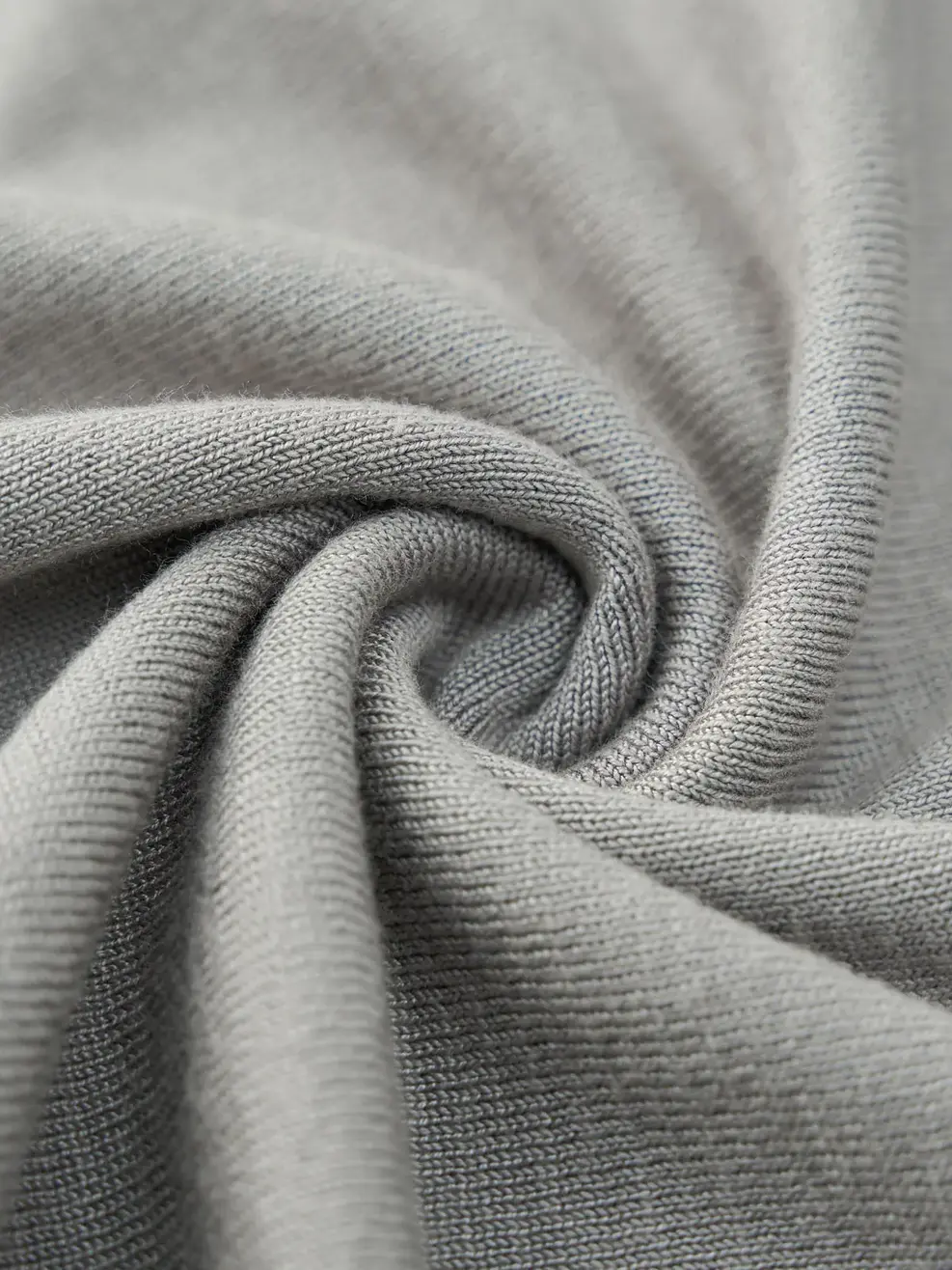 Áo Len Regular Cổ Tròn Mỏng Cơ Bản - Xám 004 - XL