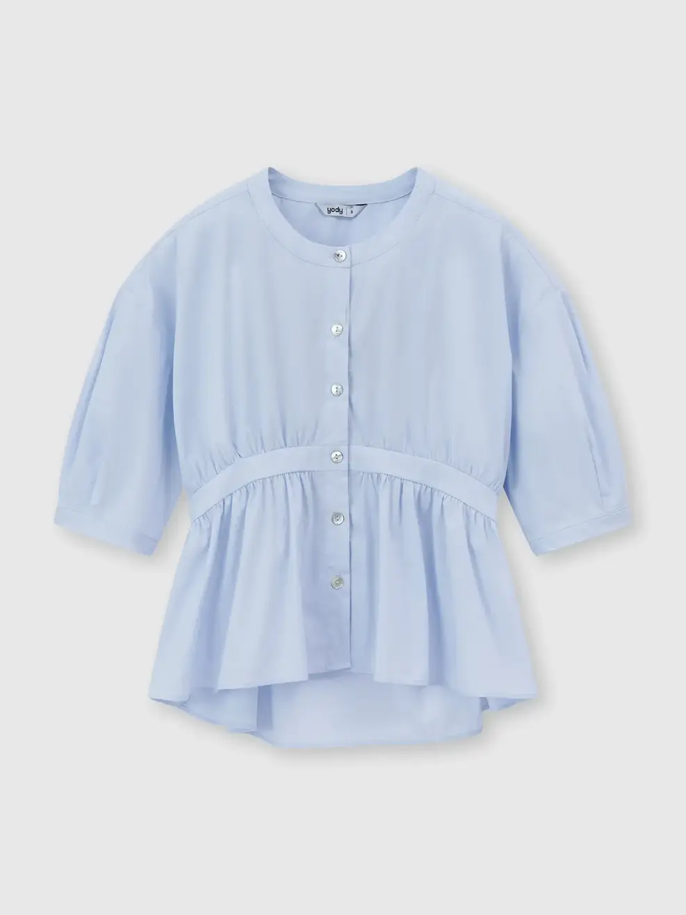 Áo Sơ-mi Ngắn Tay loosefit cocoon  collection -  Xanh Da Trời 227 - S