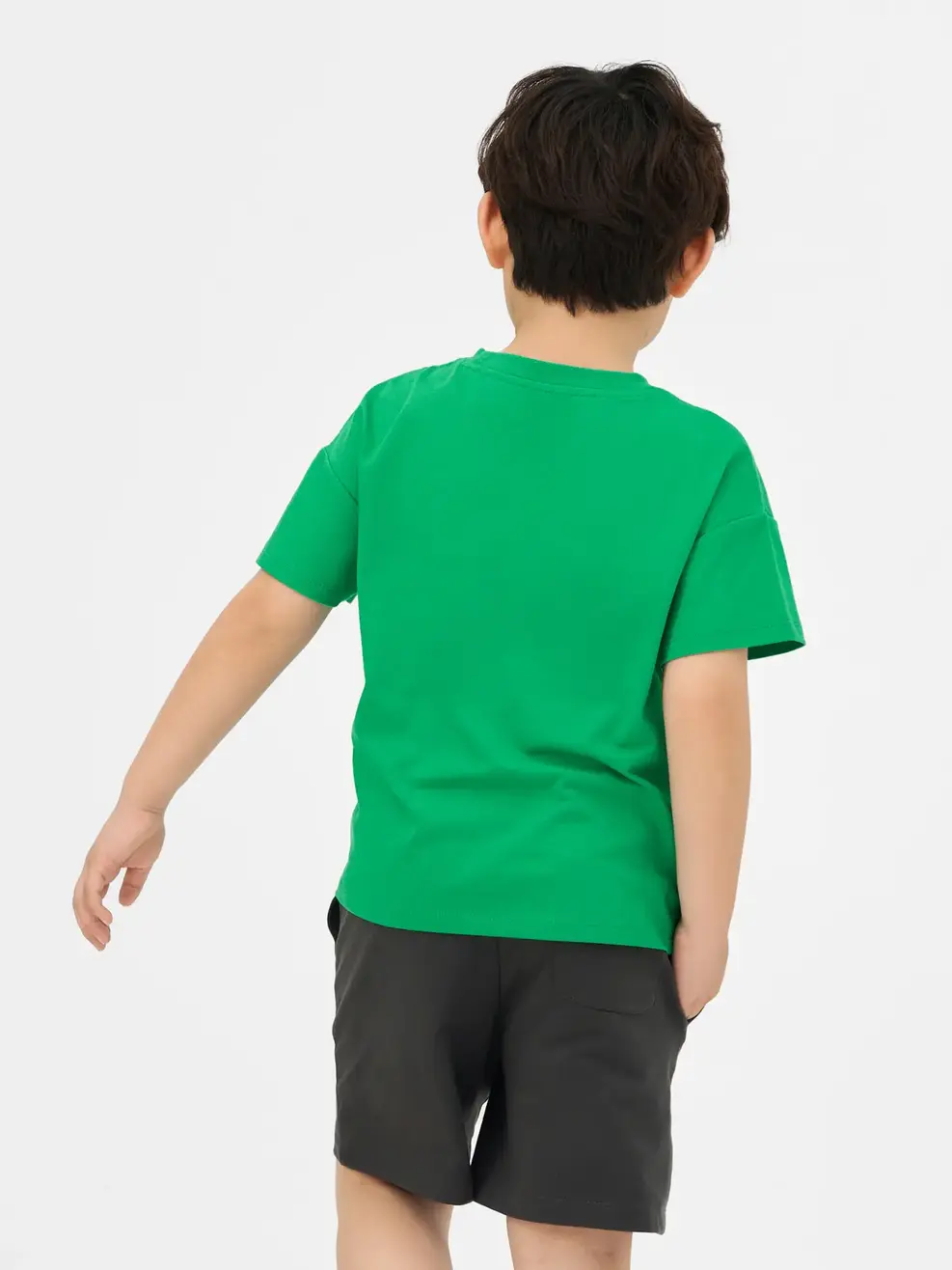 T-shirt Kid In Gấu Bột Ngô - Xanh Lá - 2