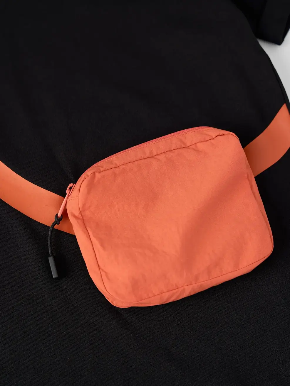 Áo Phông Tú Ốp Có Khoá - Đen 001 - 2-3