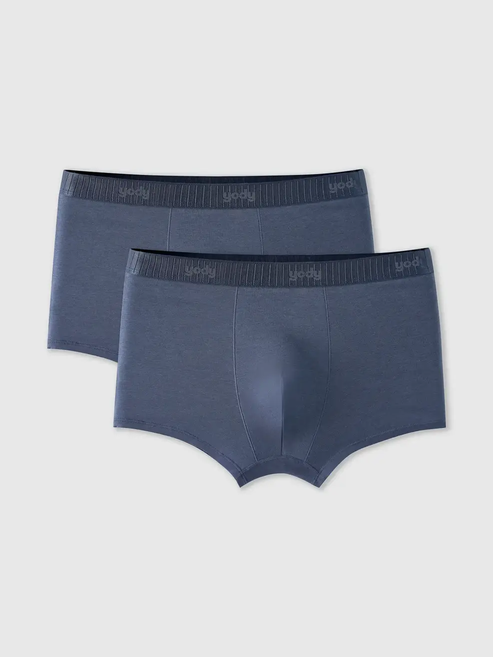 Quần Lót Nam Boxer Phối Cạp Sọc (QCM6007) - Xanh da trời 017 - M