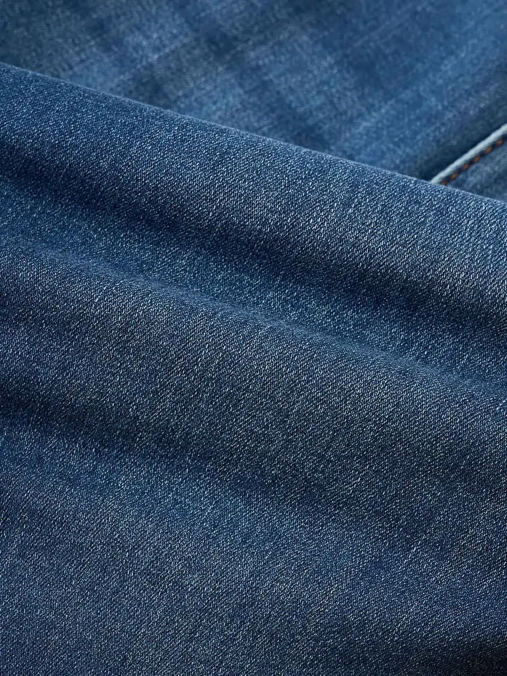 Quần Jeans Nam Baggy Mài Xước - Màu chàm 002 - 28