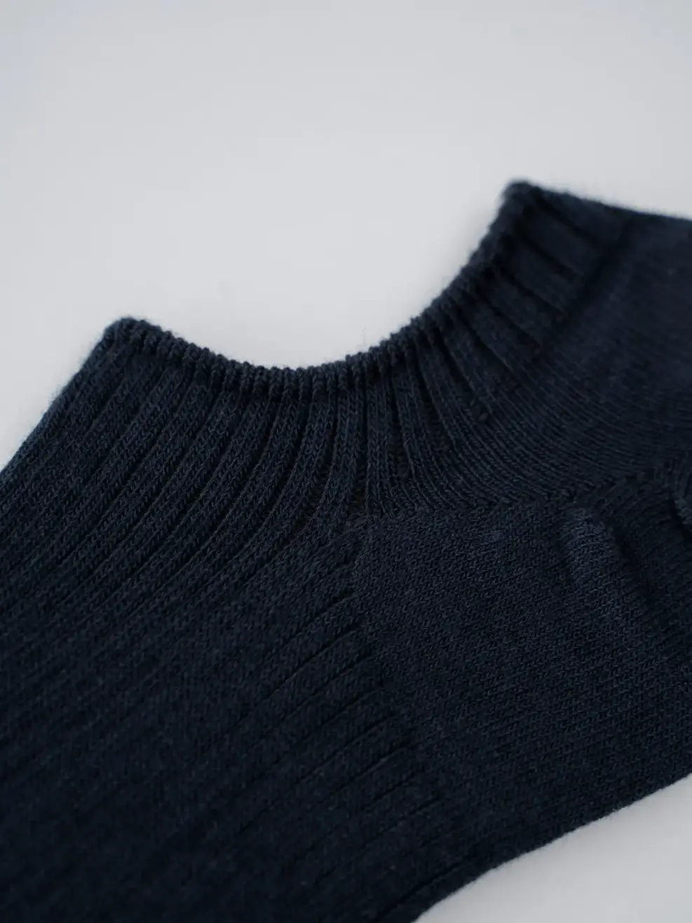 Tất Nam Ẩn Dệt Gân Bàn Combo2 - Navy 001 - F