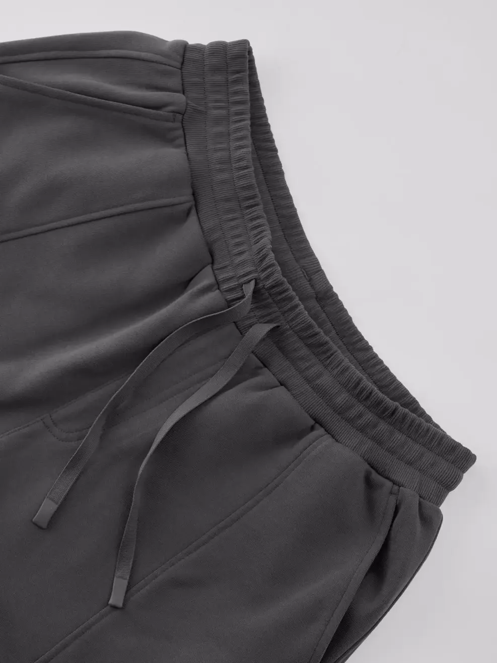 Quần Sooc Nỉ Yoguu Bổ Thân Trước - Ghi - M