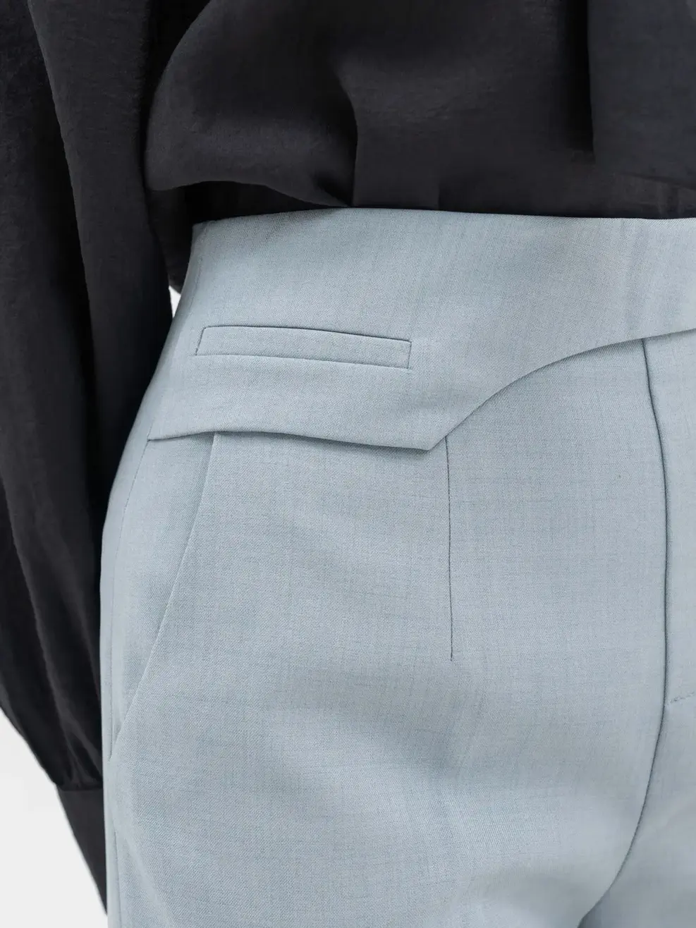 Quần Âu Nữ Dáng Côn Đai Cơi - Xanh - S