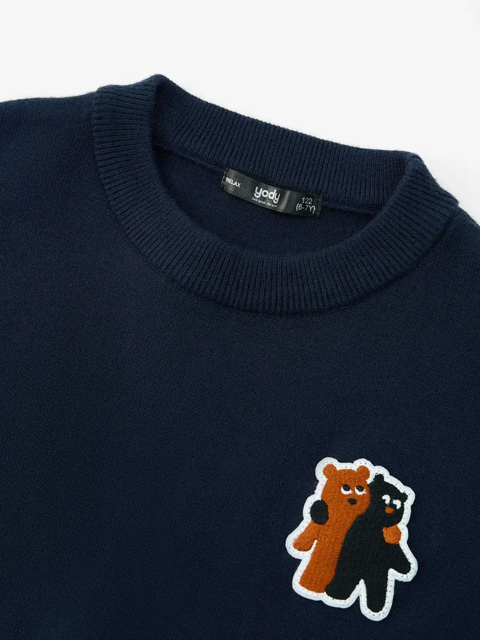 Áo Len Chú Gấu - NAVY 018