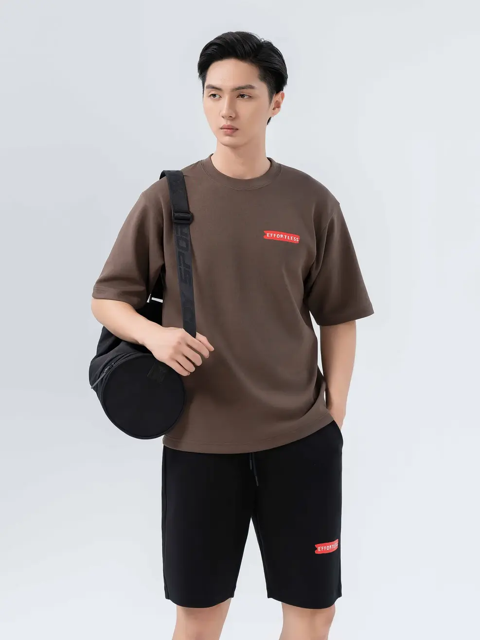 Đồ Bộ Nam Effortless - Nâu - L