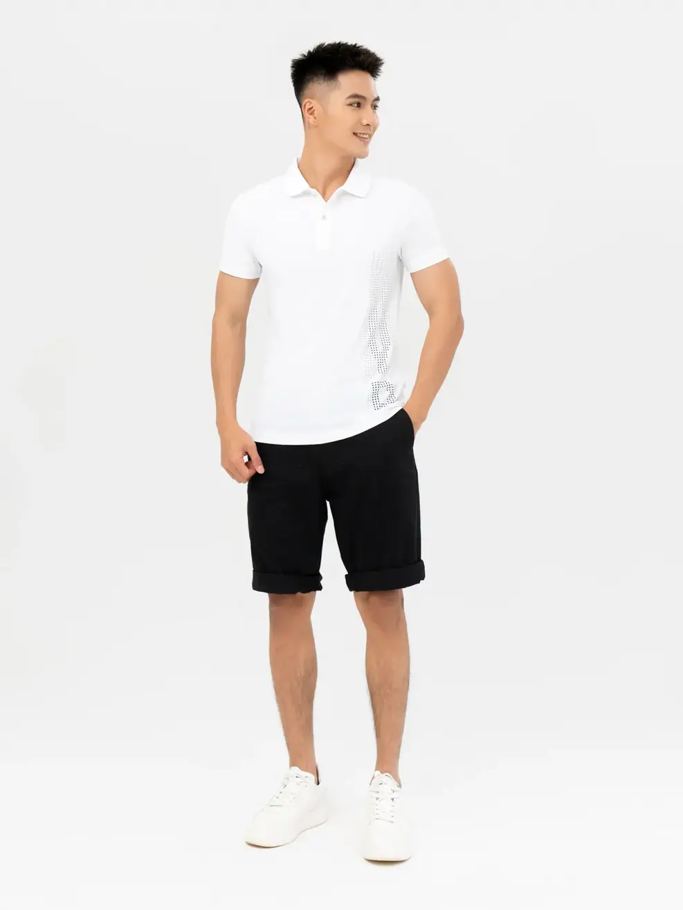 Polo Nam Airycool In Yody - Trắng - M