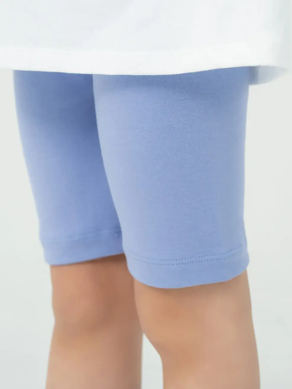 Đồ Bộ Kid Áo Rộng Quần Leging - Trắng tím - 2