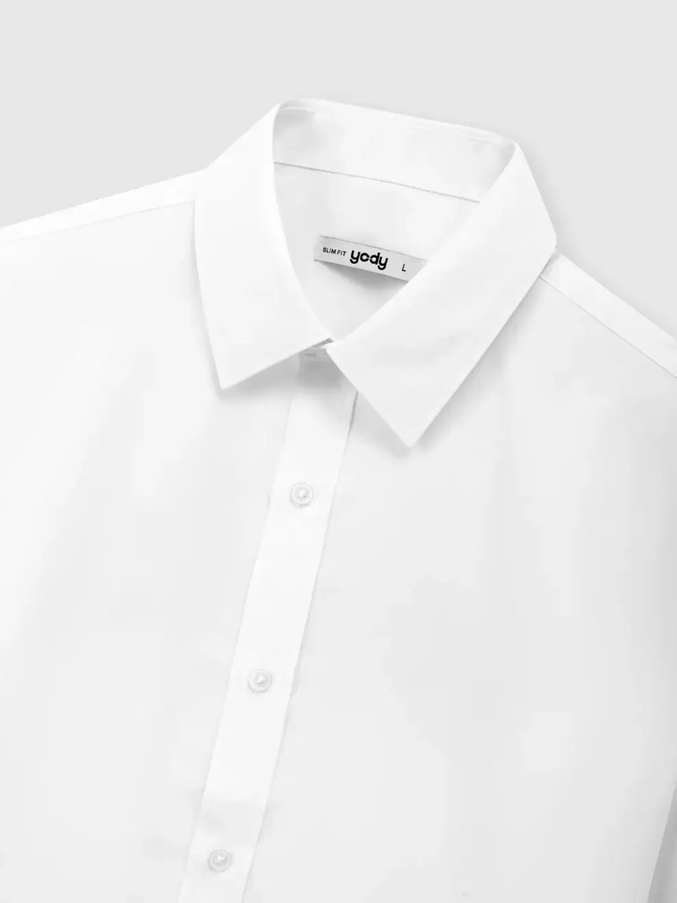 Áo Sơ-mi Ngắn Tay nam phom Slim Fit - TRẮNG 023 - M