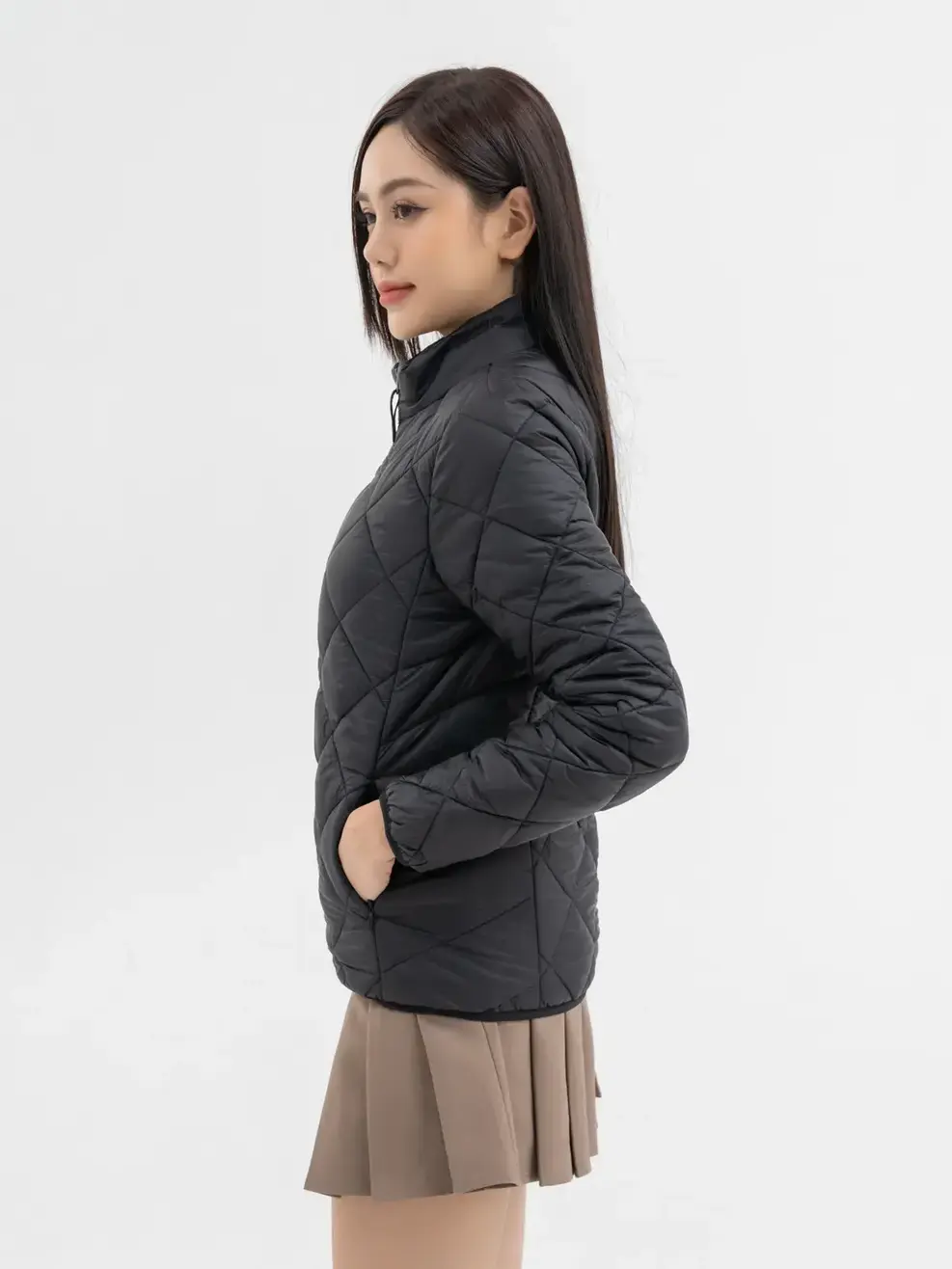 Áo Phao Áo Phao Nữ Trần Trám (PHN6040) - Đen 001 - S