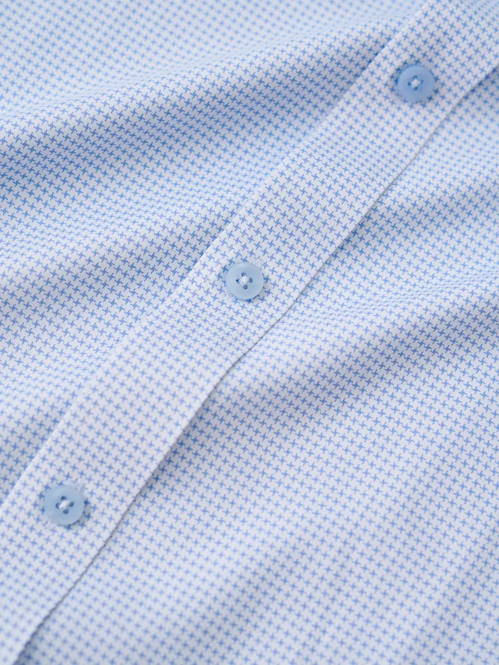Áo Sơ-mi nam dài tay họa tiết phom Slim Fit - Hoạ Tiết Xanh Da Trời 203 - M