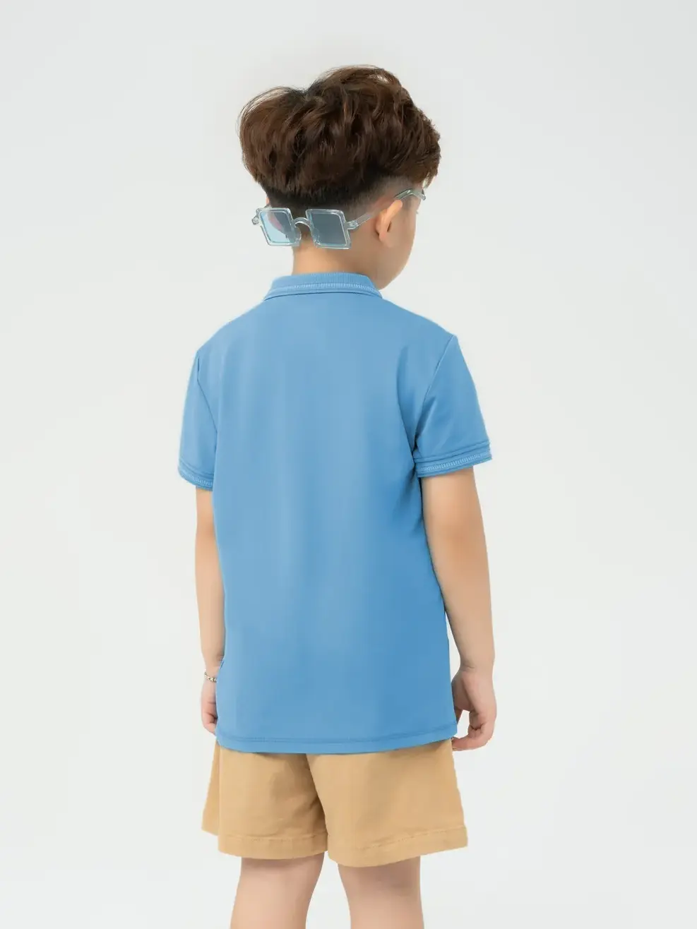 Áo Polo Trẻ Em Cool Max(KID3096) - Xanh Biển - 6