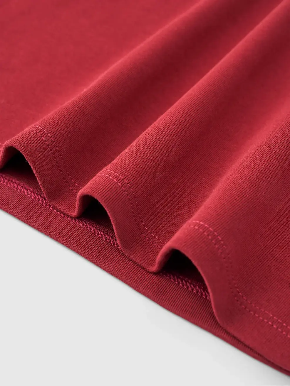 Áo Phông Nữ Slim Fit Cổ Tròn - ĐỎ 009 - S