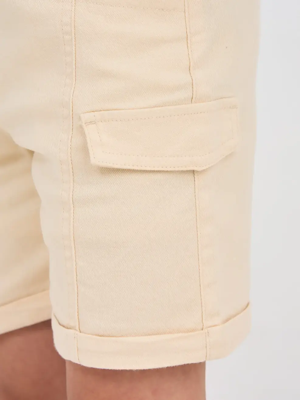 Quần Sooc Bé Trai Can Thân Túi Giả  - Be - 2