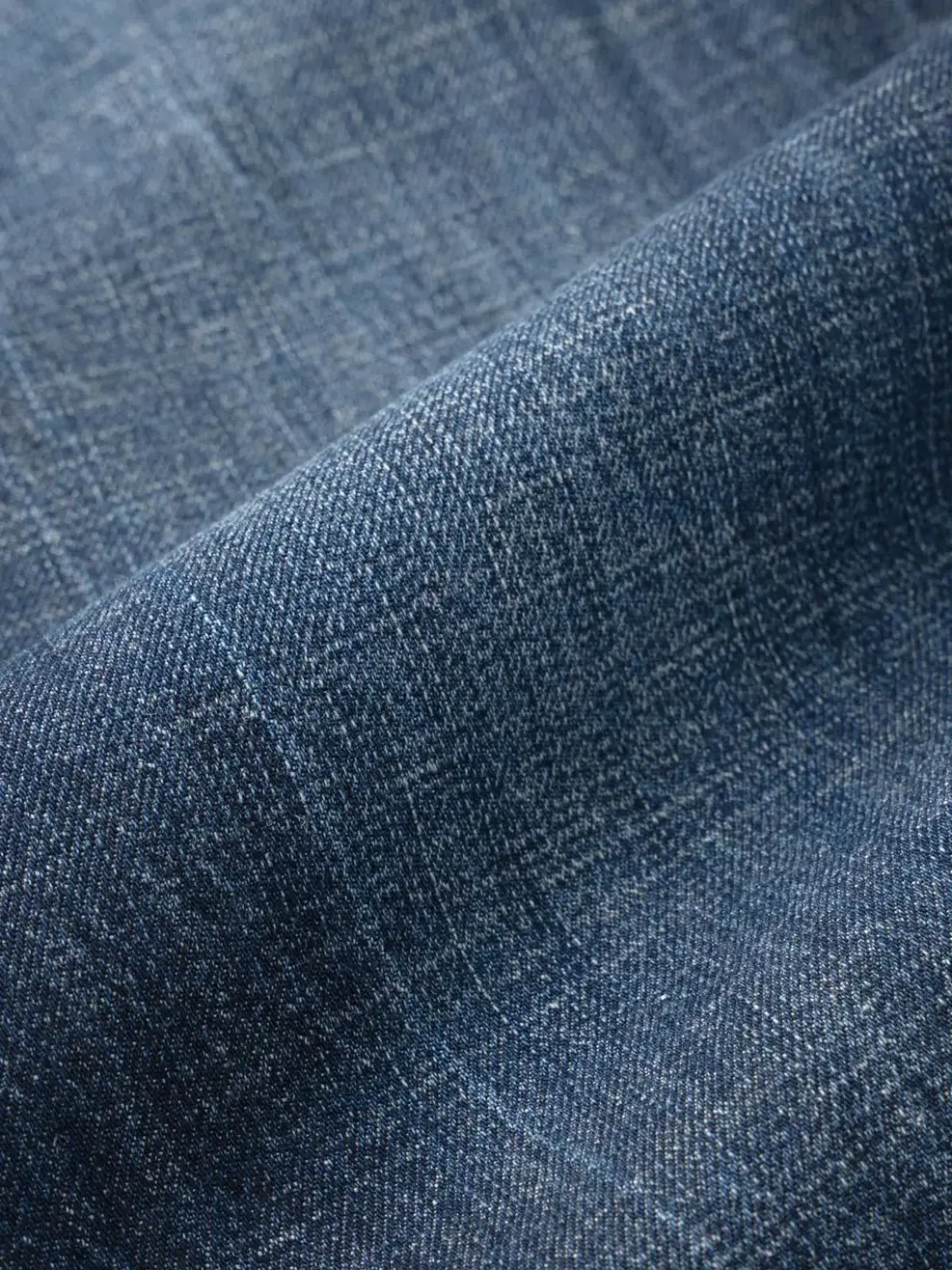 Quần Jeans Gai Xanh Ống Suông Vặn - Màu chàm 001 - 26